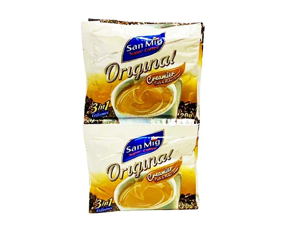 San Mig Super Coffee Original Creamier 3-in-1 Coffee Mix 20g