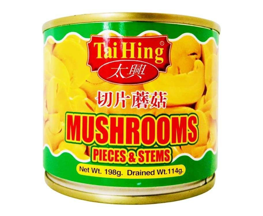 Tai Hing Mushrooms Pieces & Stems 198g