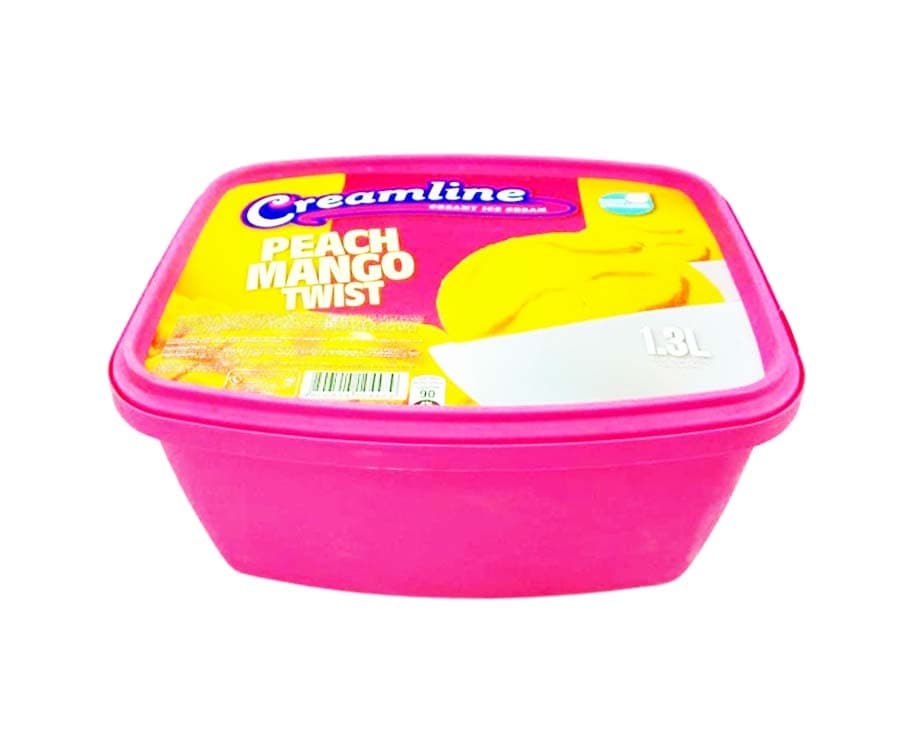 Creamline Creamy Ice Cream Peach Mango Twist 1.3L