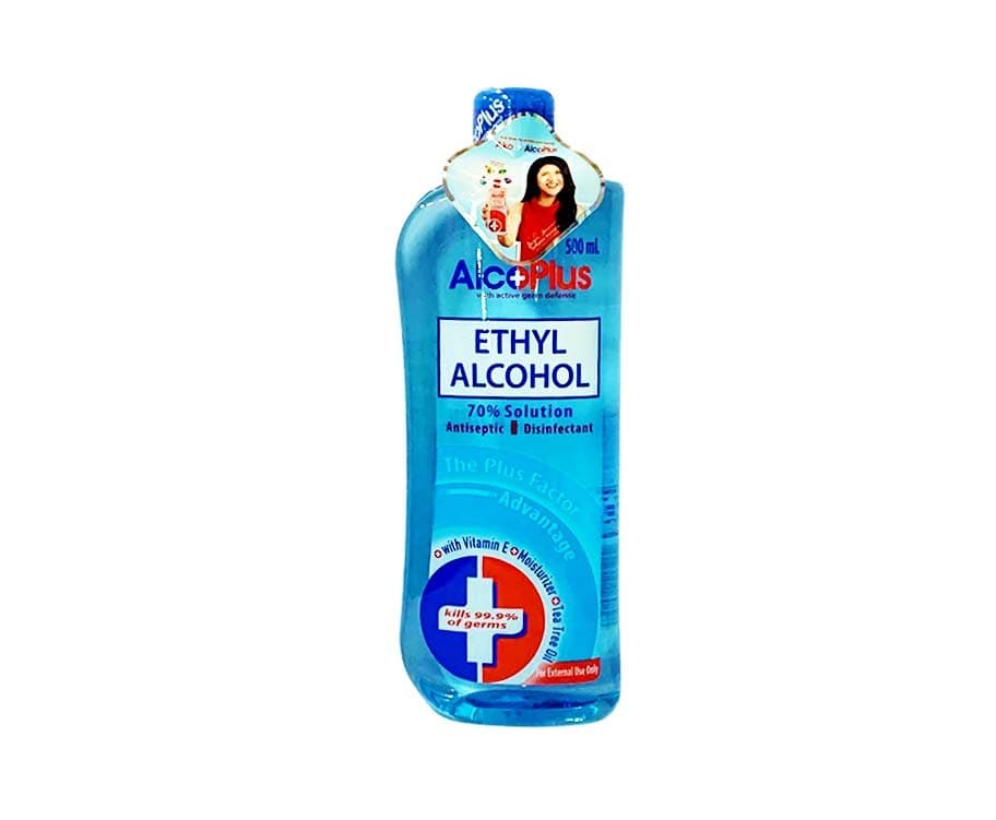 AlcoPlus Ethyl Alcohol 70% Solution Antiseptic Disinfectant 500mL