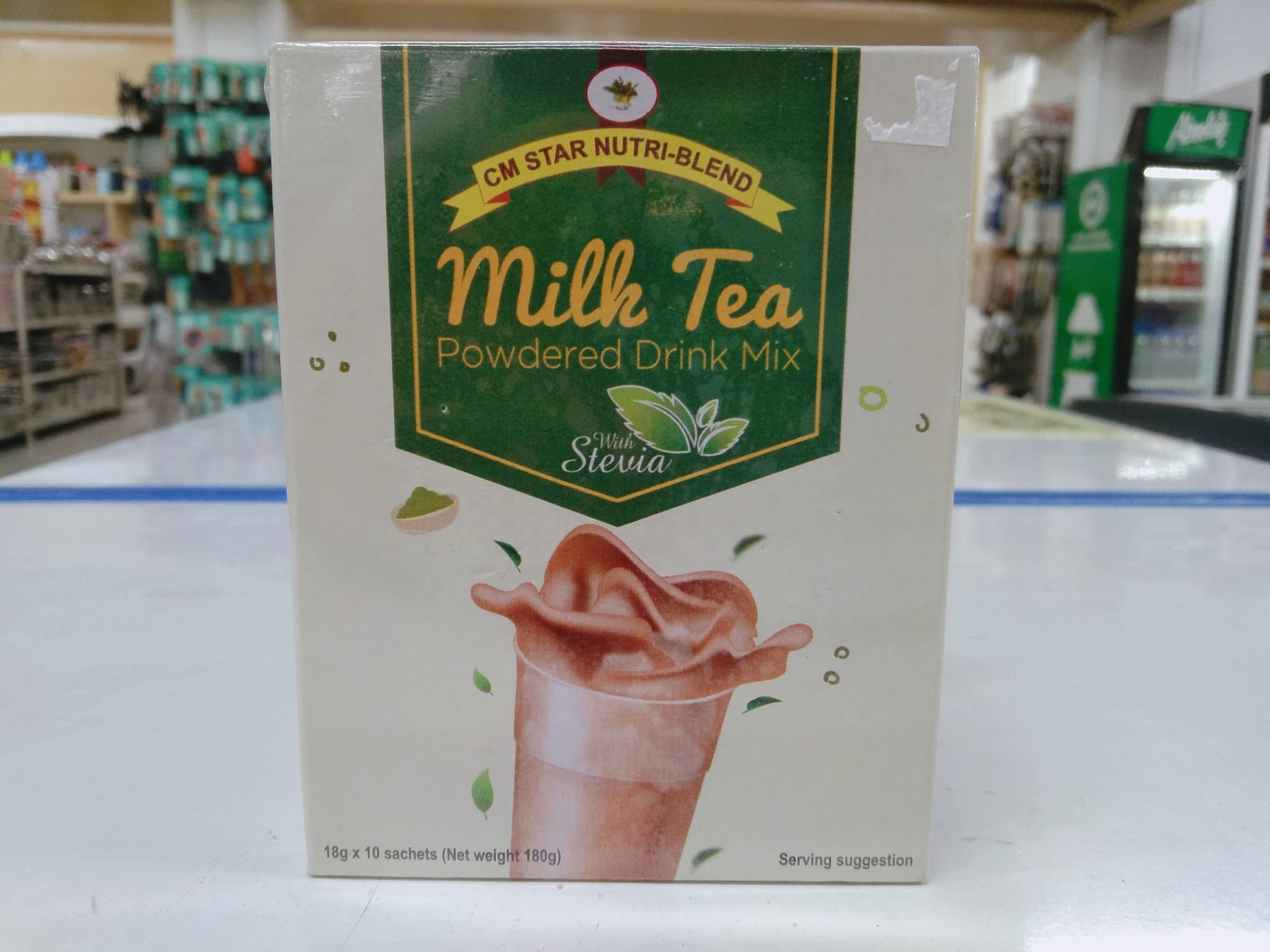 CM Star Nutri-Blend Milk Tea Powdered Drink Mix with Stevia (10sachet x 18g)