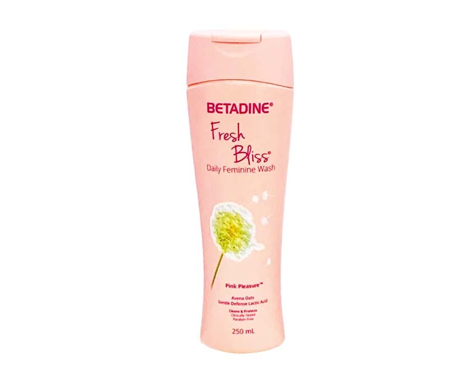 Betadine Fresh Bliss Daily Feminine Wash Pink Pleasure 250mL