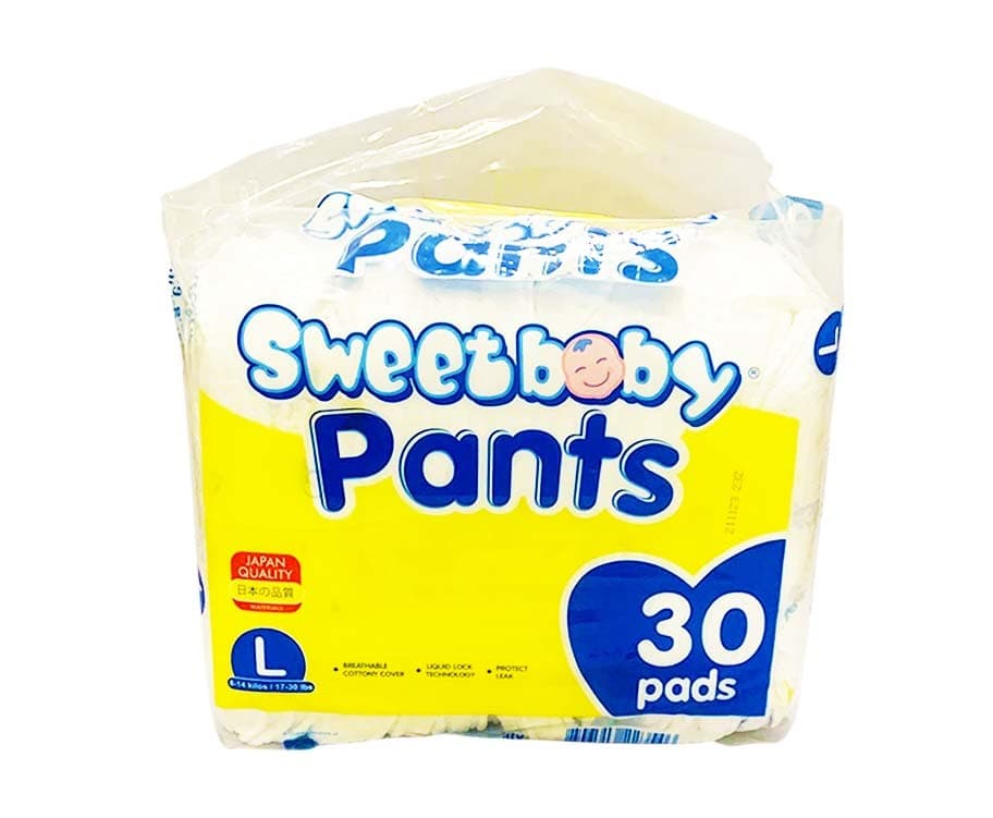 Sweet Baby Pants Large 8-14kg (17-30lbs) 30 Pads