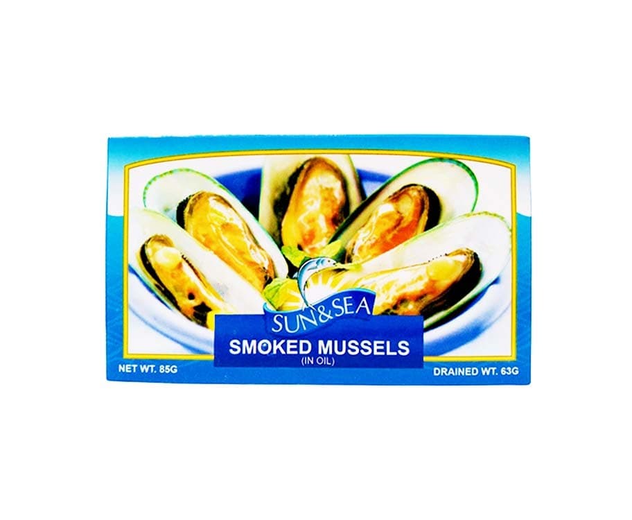 Sun & Sea Smoked Mussels (in Oil) 85g