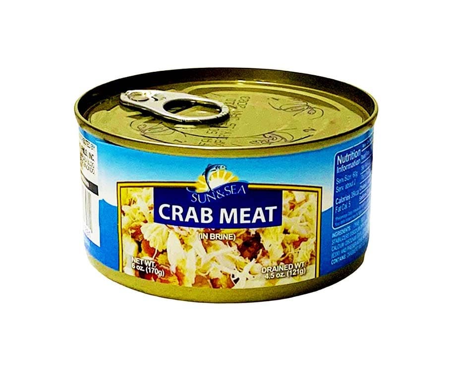Sun & Sea Crab Meat (In Brine) 6oz (170g)