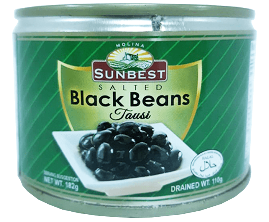 Sunbest Salted Black Beans Tausi 182g