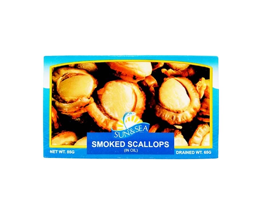 Sun & Sea Smoked Scallops (in Oil) 85g