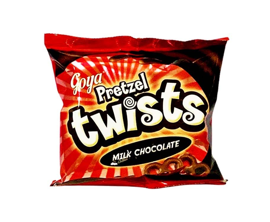 Goya Pretzel Twists Milk Chocolate 28g