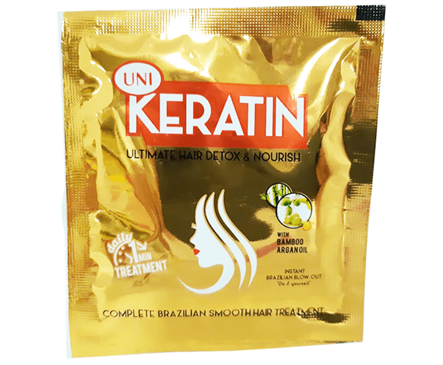 Uni Keratin Ultimate Hair Detox & Nourish With Bamboo Argan Oil 20g