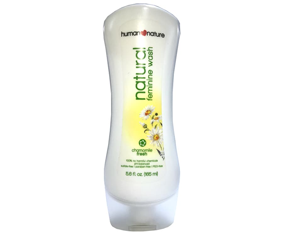 Human Nature Natural Feminine Wash Chamomile Fresh 165mL