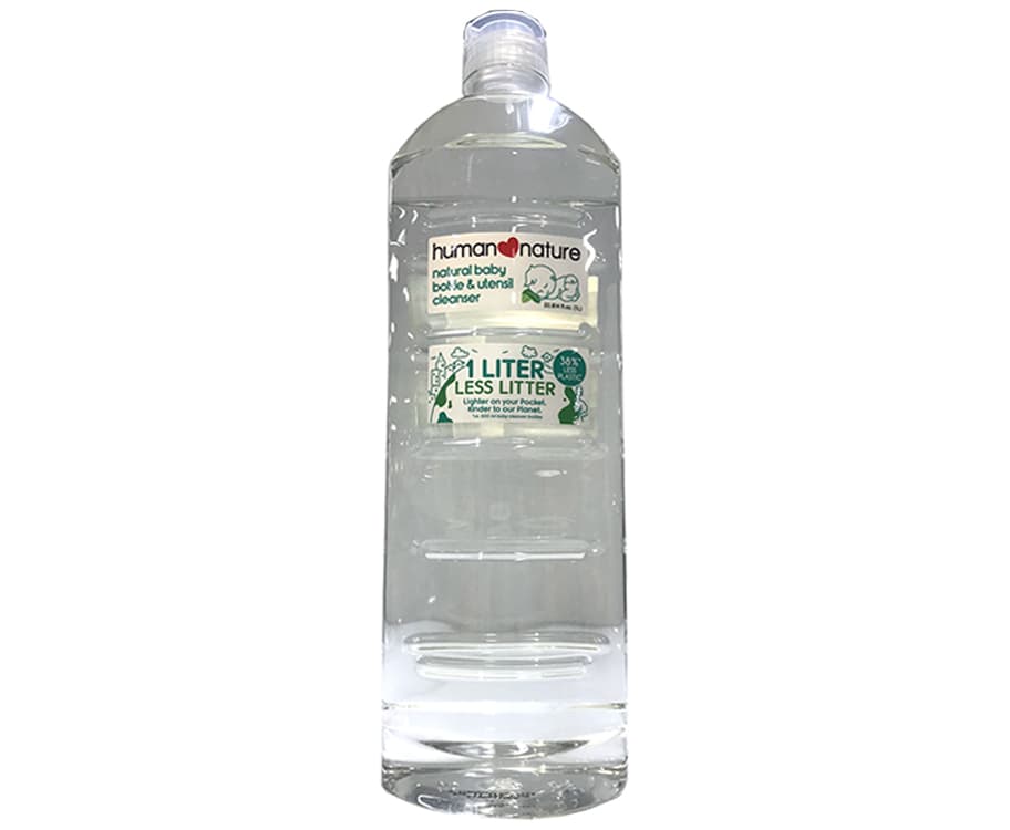 Human Nature Natural Baby Bottle & Utensil Cleanser 1L