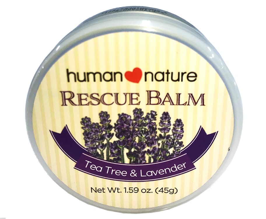 Human Nature Rescue Balm Tea Tree & Lavender 45g