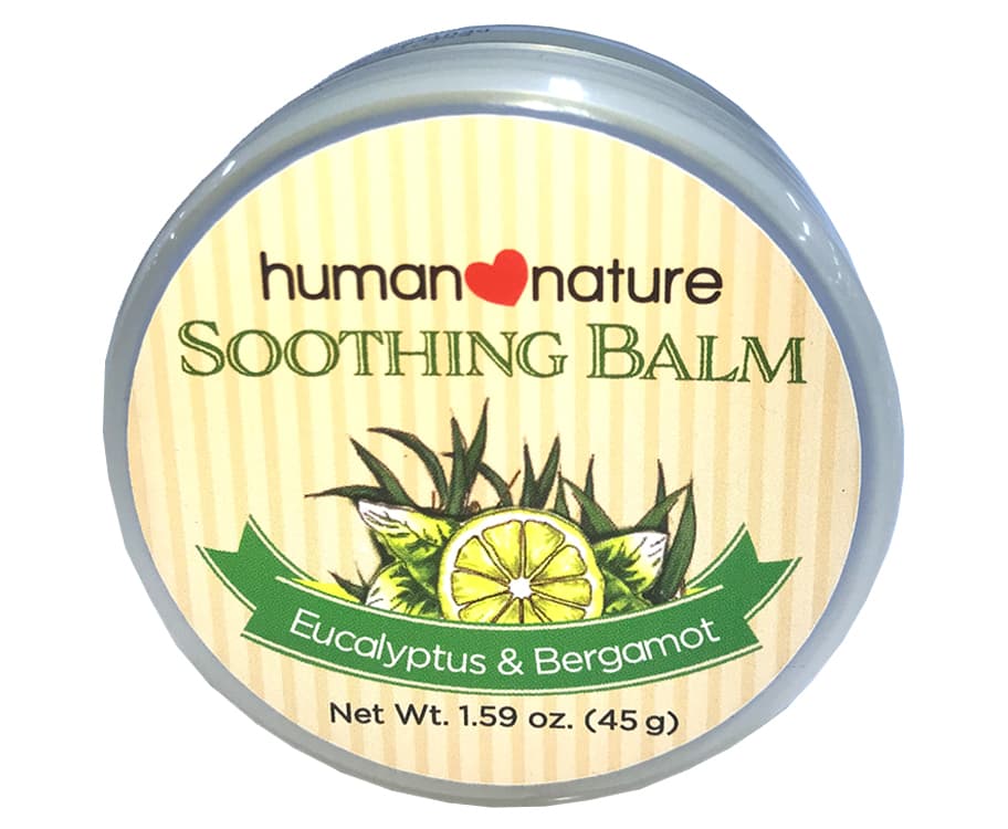 Human Nature Soothing Balm Eucalyptus & Bergamot 45g