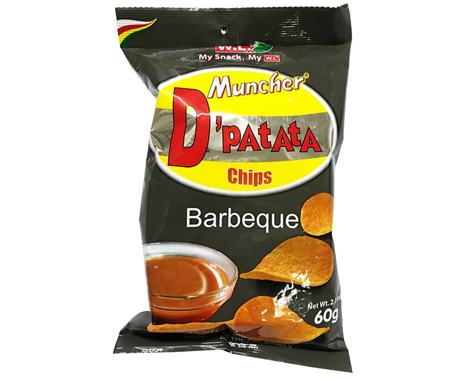 W.L. Muncher D'Patata Chips Barbeque 60g