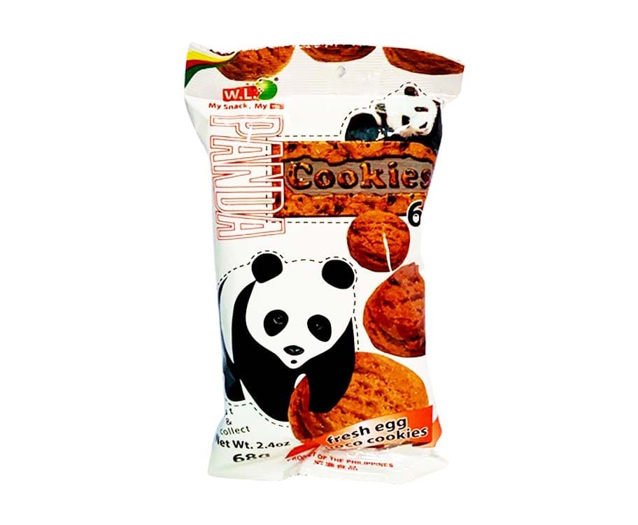 Panda Cookies Fresh Egg Choco Cookies 2.4oz (68g)