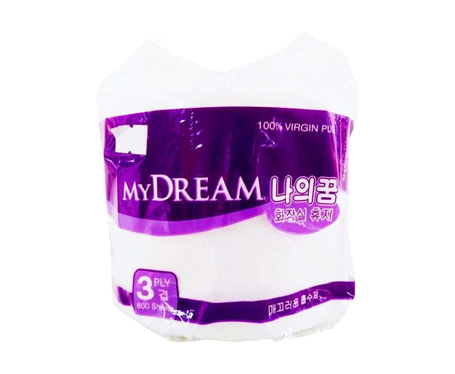 My Dream Bathroom Tissue 3-Ply 600 Sheets