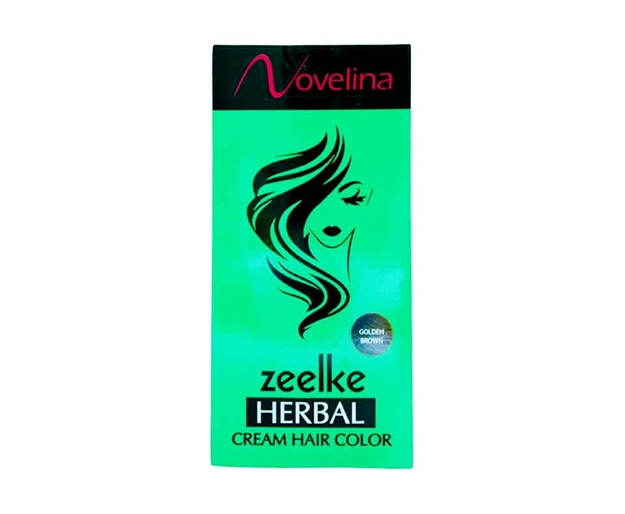 Novelina Zeelke Herbal Cream Hair Color Golden Brown