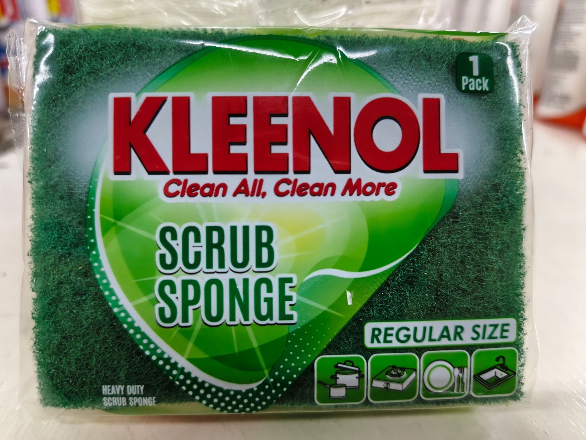 Kleenol Scrub Sponge Regular Size