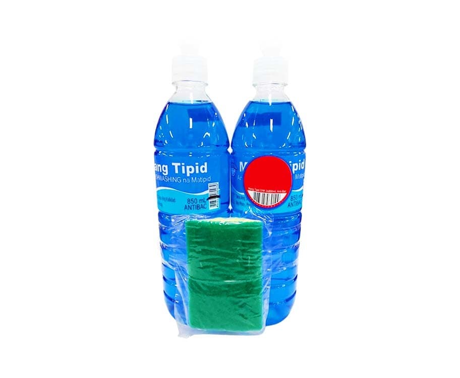 Mang Tipid Dishwashing Liquid Antibac (2 Packs x 850mL)