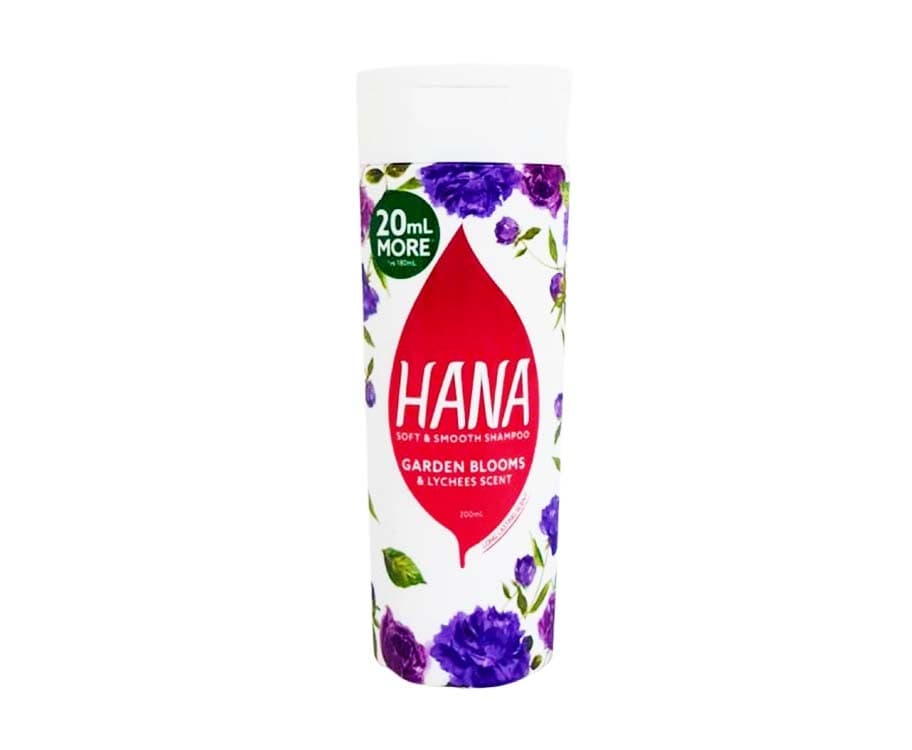 Hana Soft & Smooth Shampoo Garden Blooms & Lychees Scent 200mL