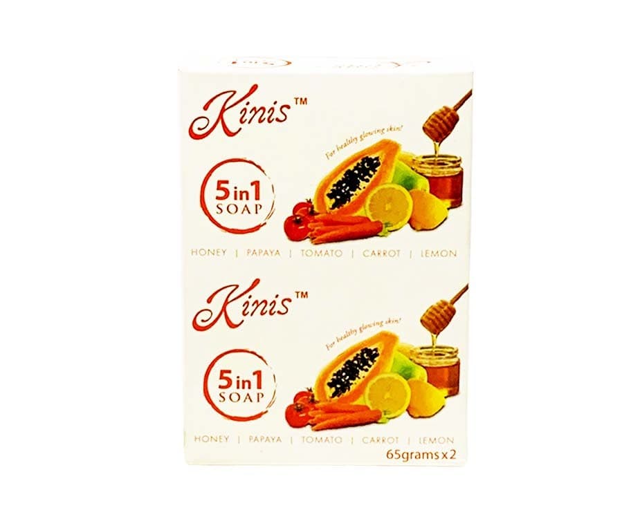 Kinis 5-in-1 Soap (2 Packs x 65g)