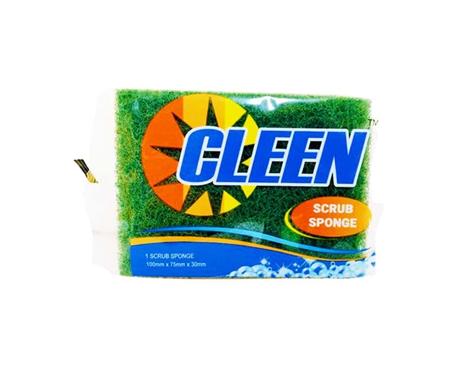 Cleen Dishwashing Scrub Sponge 1 Scrub Sponge
