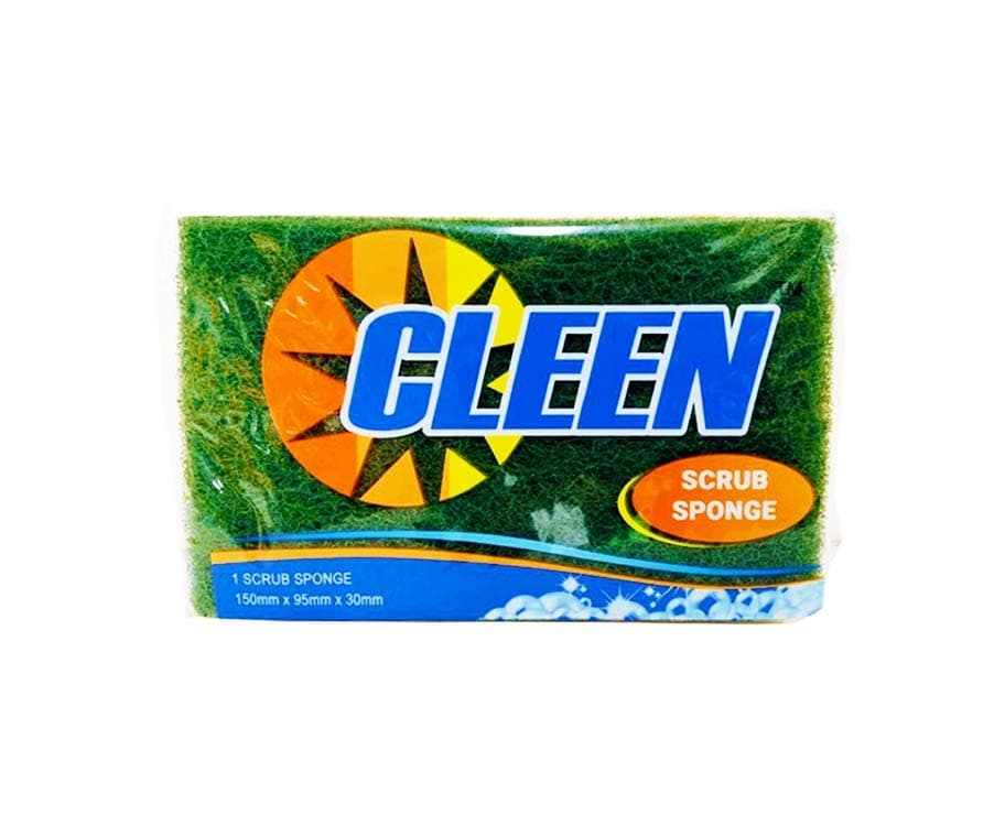 Cleen Dishwashing Scrub Sponge 1 Scrub Sponge