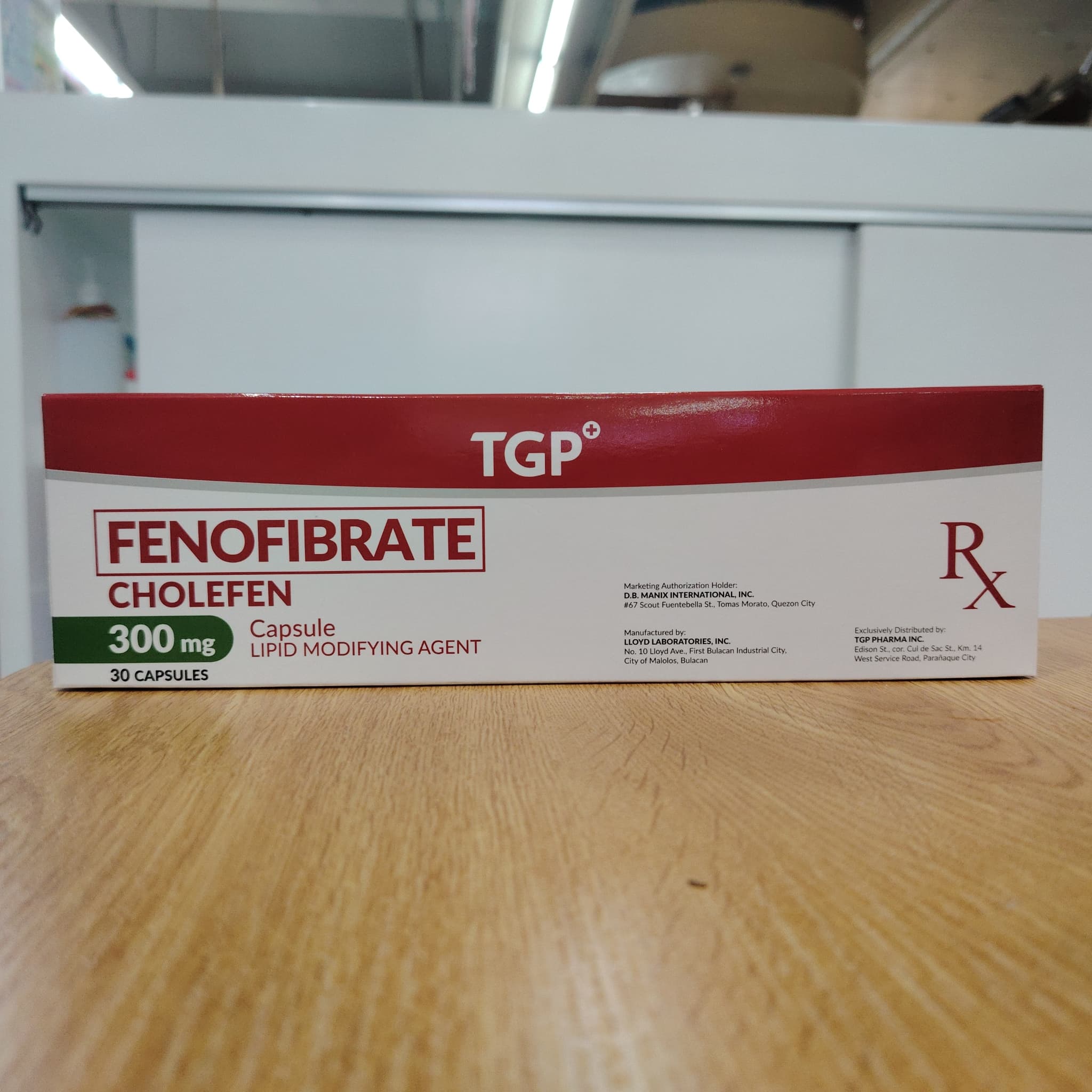 Fenofibrate CHOLEFEN 300mg
