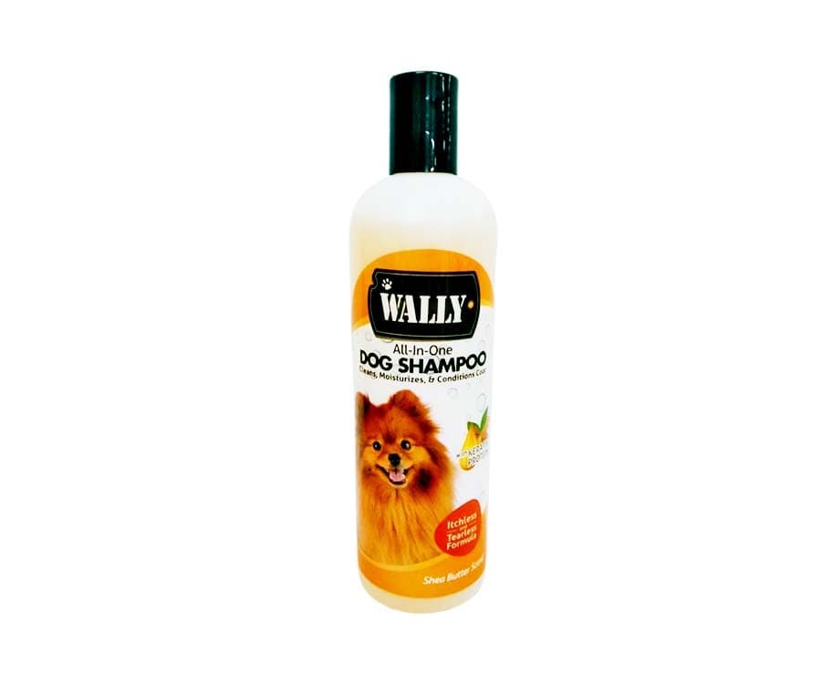 Wally All-In-One Dog Shampoo with Keratin Protein Shea Butter Scent 645mL