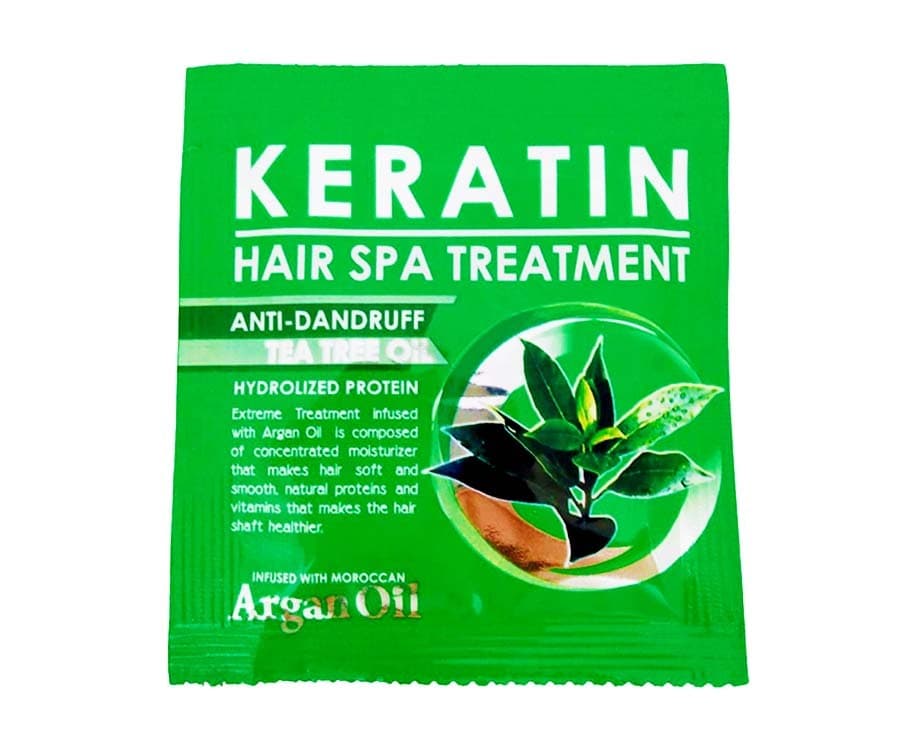 Keratin Hair Spa Treatment Anti-Dandruff Tea Tree Oil 20g