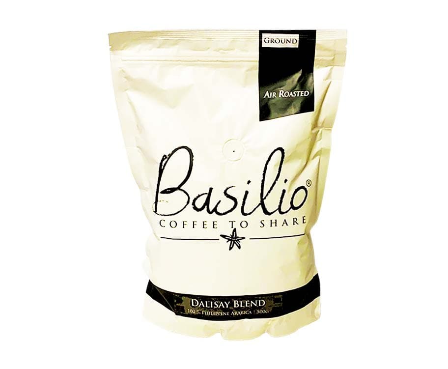 Basilio Coffee To Share Ground Air Roasted Dalisay Blend 500g