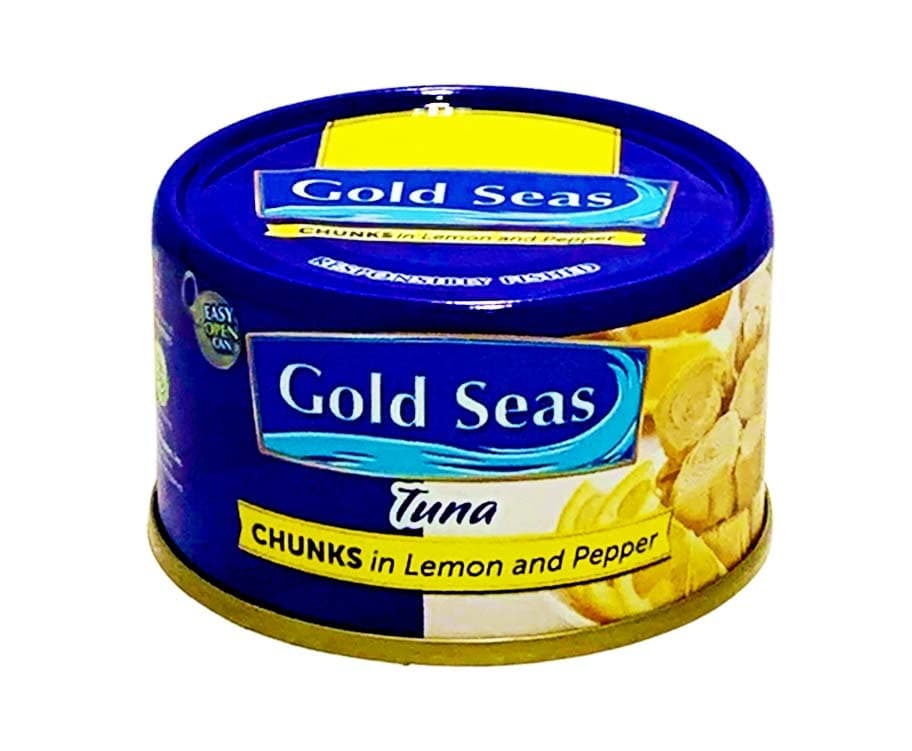 Gold Seas Tuna Chunks in Lemon and Pepper 90g