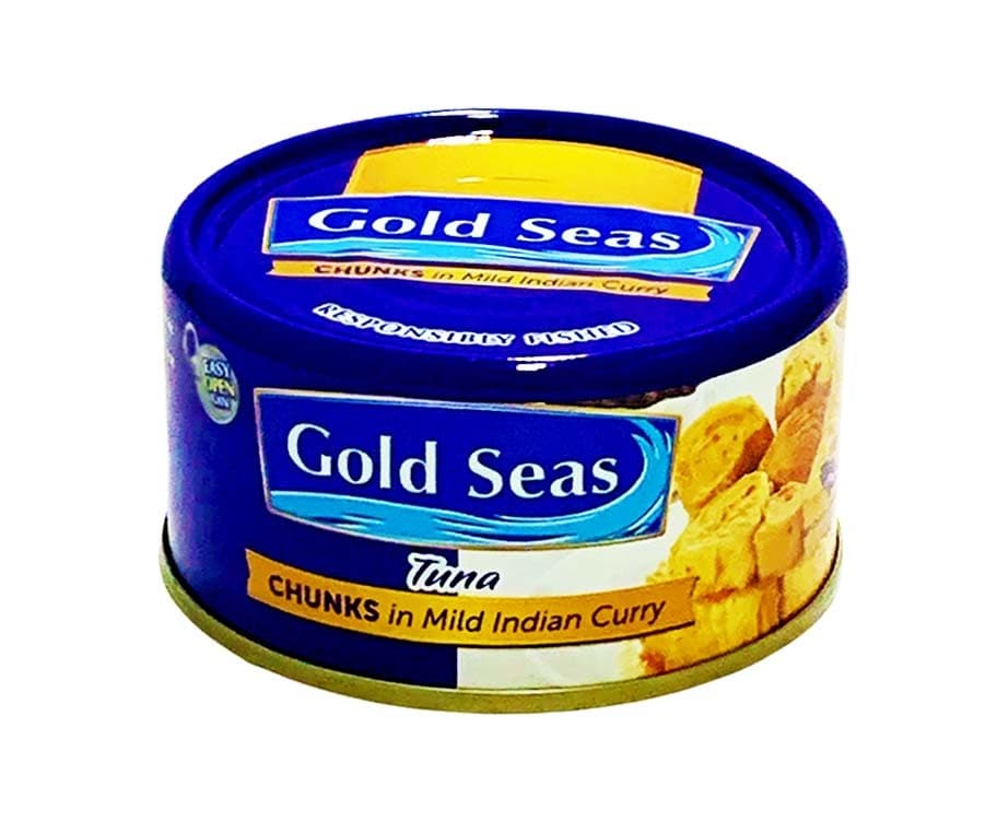 Gold Seas Tuna Chunks in Mild Indian Curry 185g