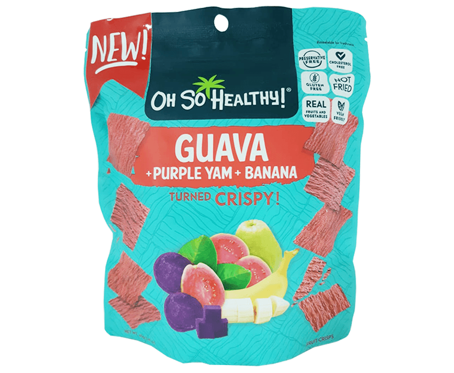 Oh So Healthy! Guava Purple Yam + Banana Turned Crispy 40g