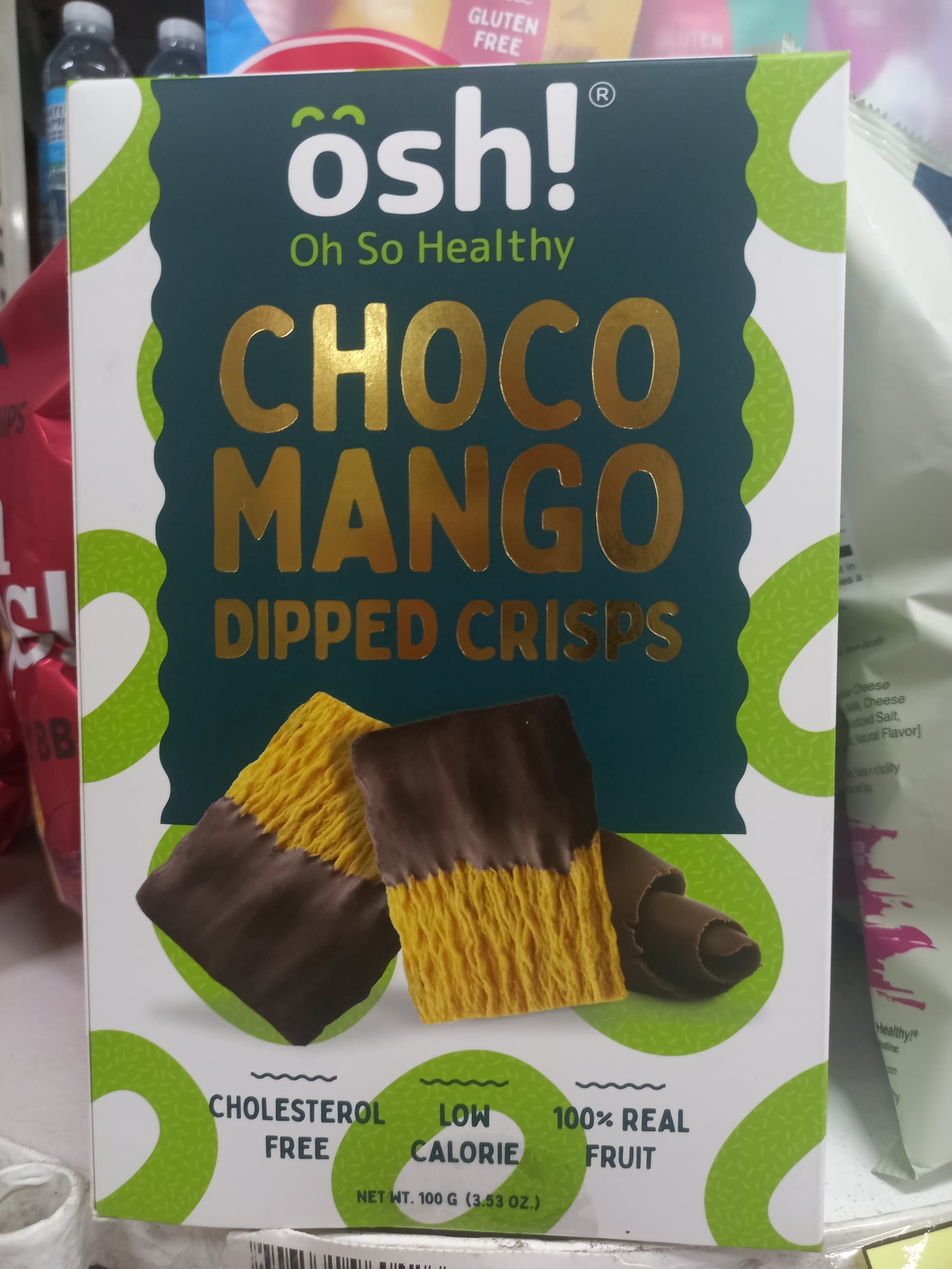 Osh! Oh So Healthy Choco Mango Dipped Crisps 100g