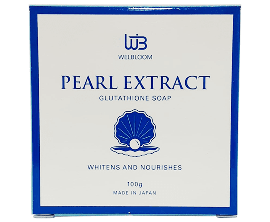 Welbloom Pearl Extract Glutathione Soap 100g