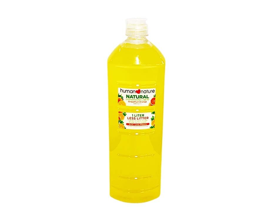 Human Nature Natural Dishwashing Liquid Grapefruit Orange 1L