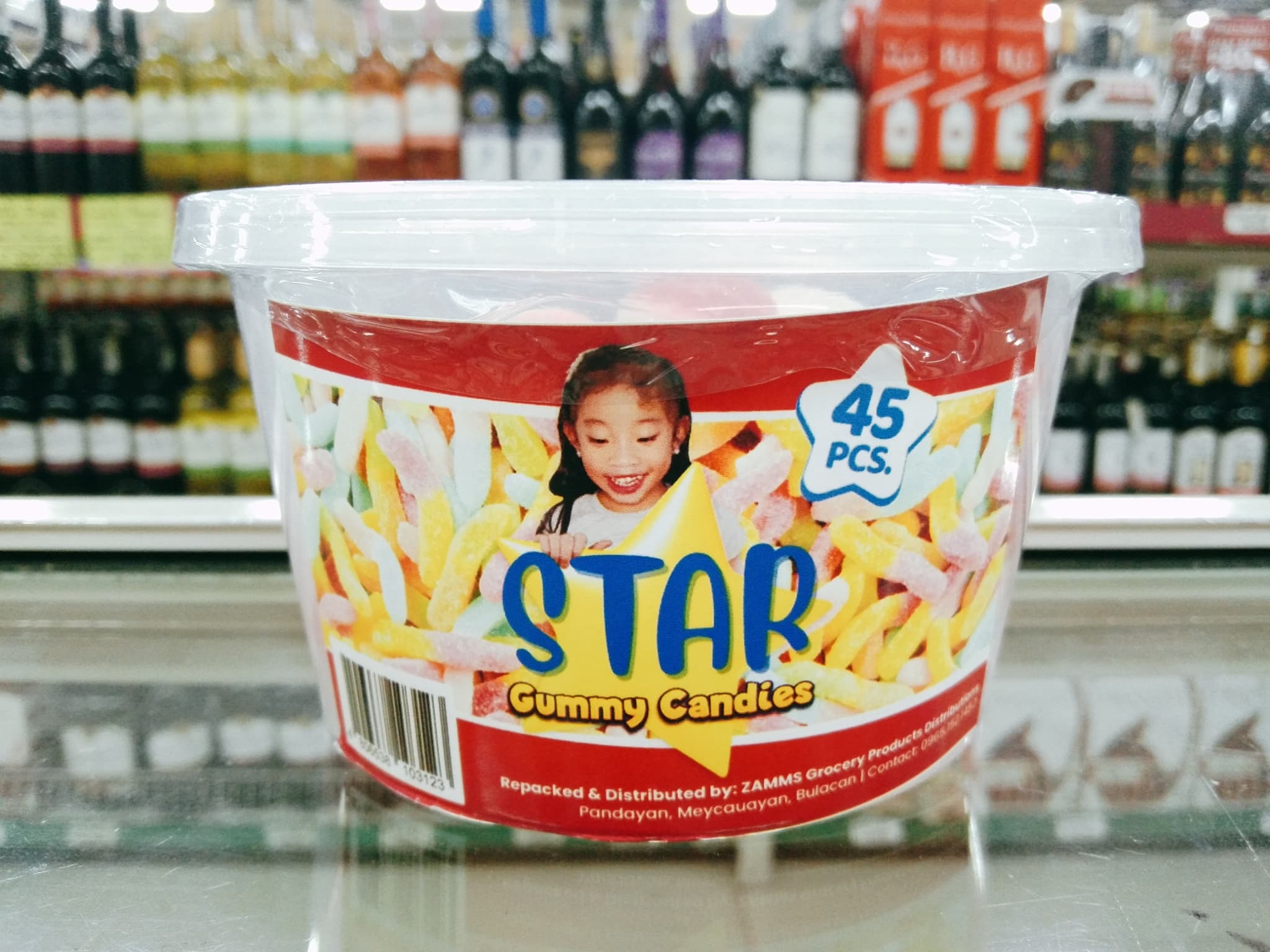 Star Gummy Candies 45pcs