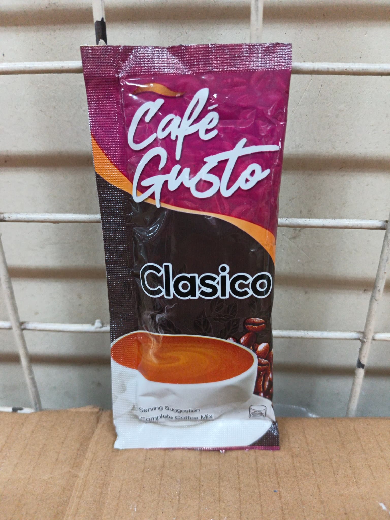 Café Gusto Clasico Complete Coffee Mix 27g