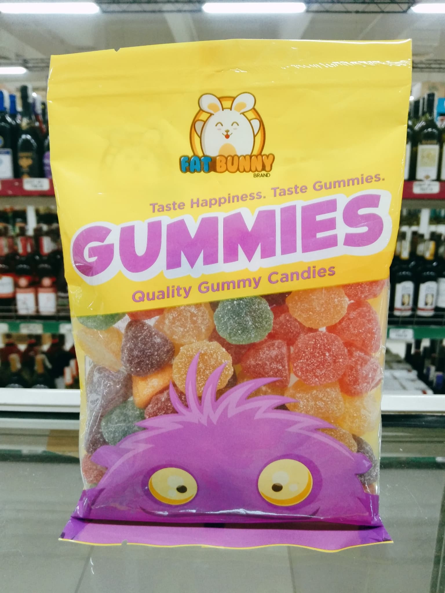 Fat Bunny Gummies Jelly Fruit Balls 240g