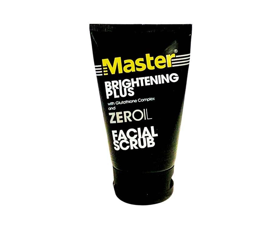 Master Brightening Plus with Glutathione Complex and Zeroil Facial Scrub 50g
