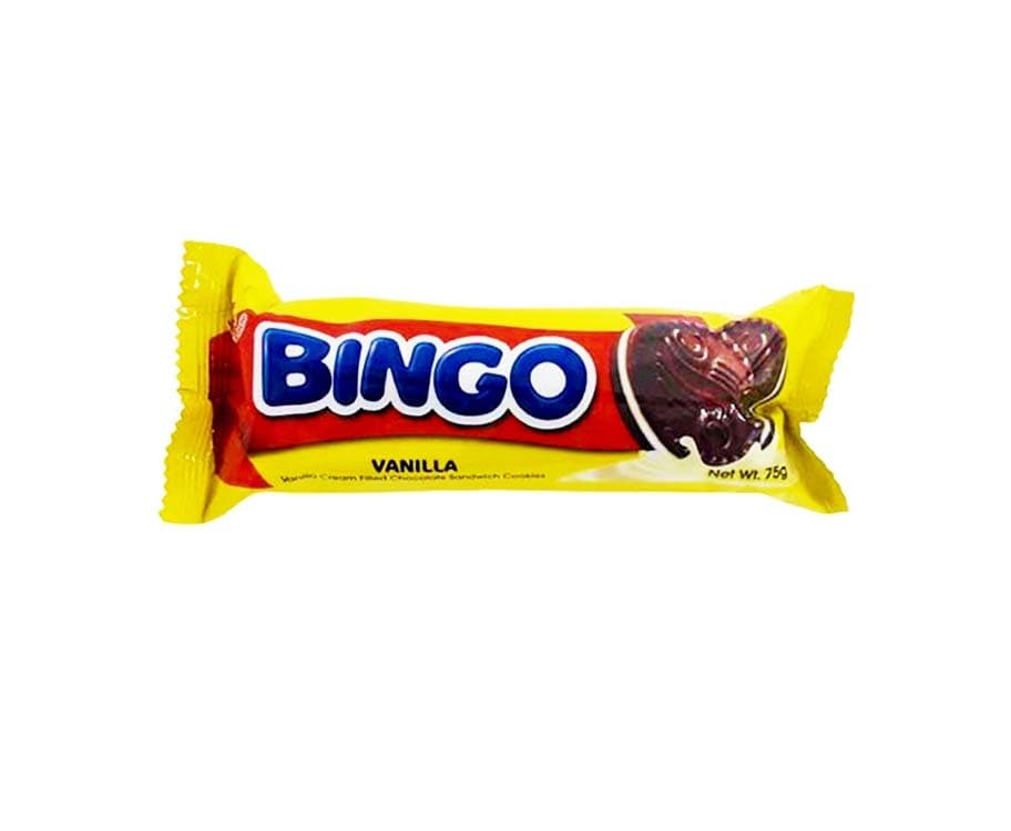 Monde Bingo Vanilla Chocolate Sandwich Cookies 75g
