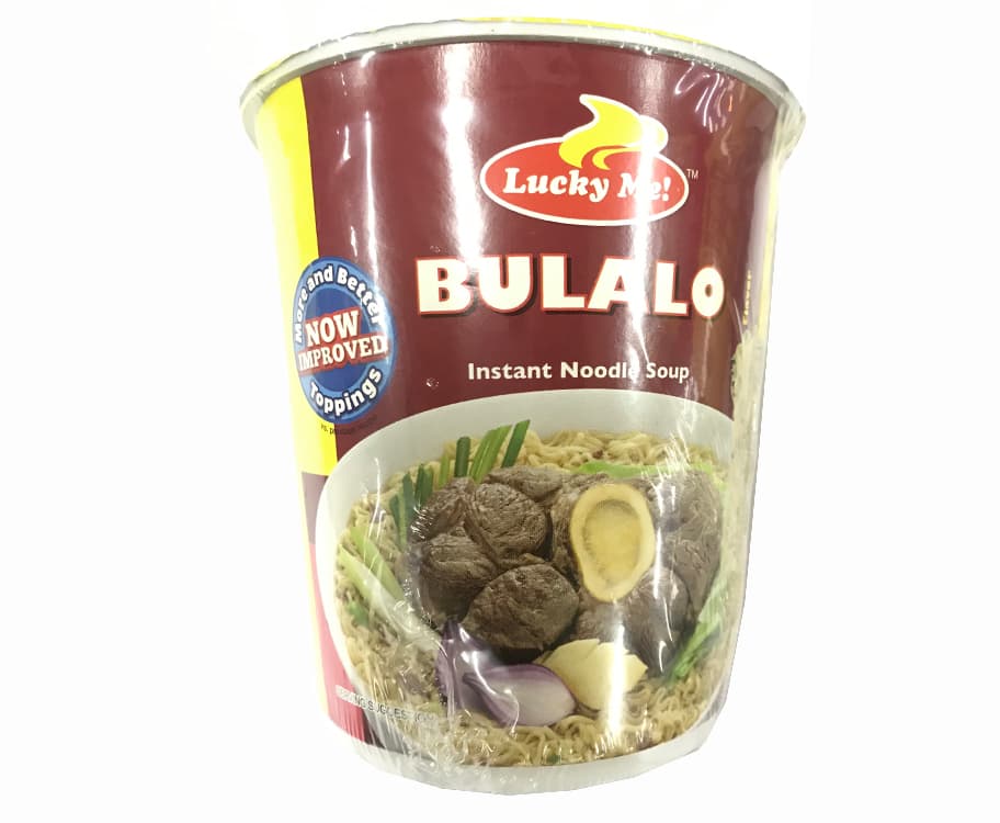 Lucky Me! Bulalo Beef Bone Marrow Flavors Instant Noodle Soup Go Cup 40g