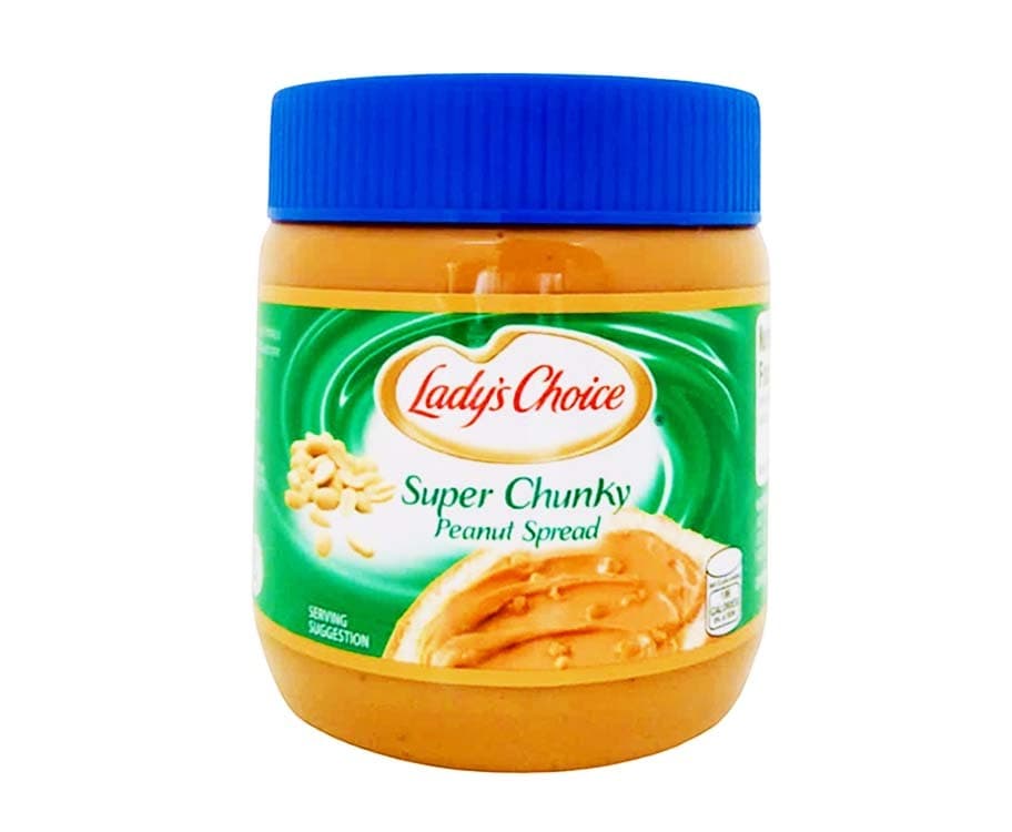 Lady's Choice Super Chunky Peanut Spread 11.99oz (340g)