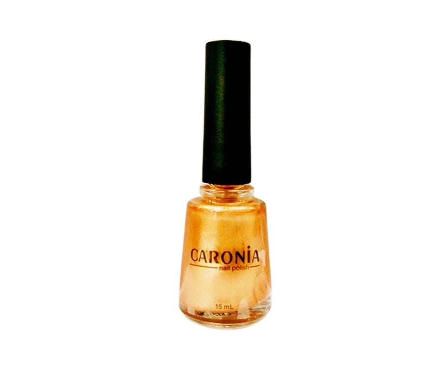 Caronia Nail Polish Golden Bronze Frosted 15mL