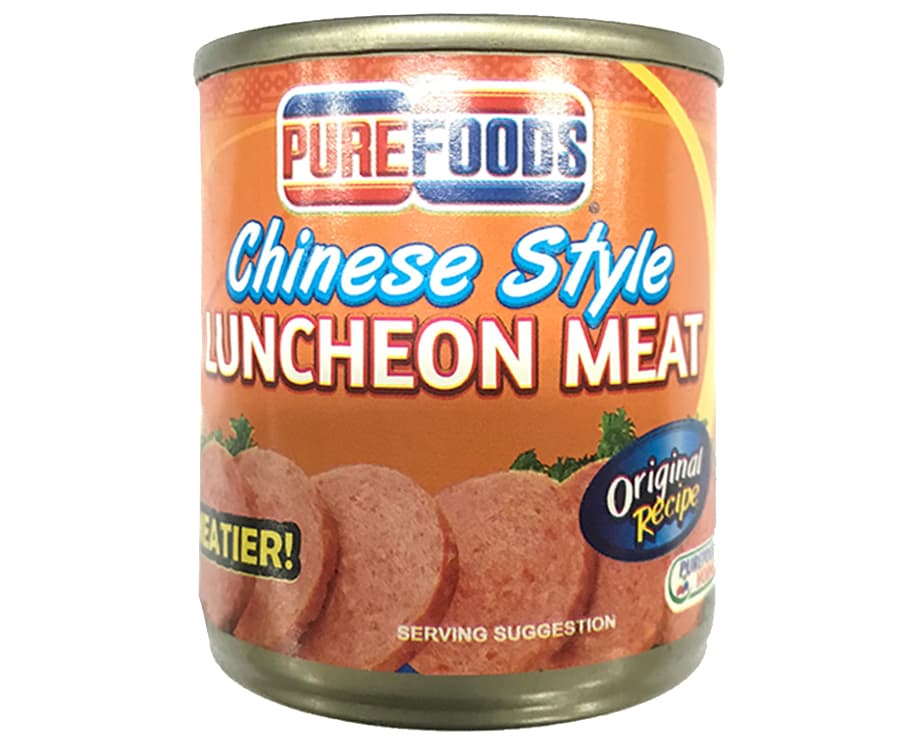 Purefoods Chinese Style Luncheon Meat Original Recipe 100g