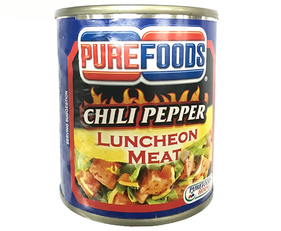 Purefoods Chili Pepper Luncheon Meat 215g
