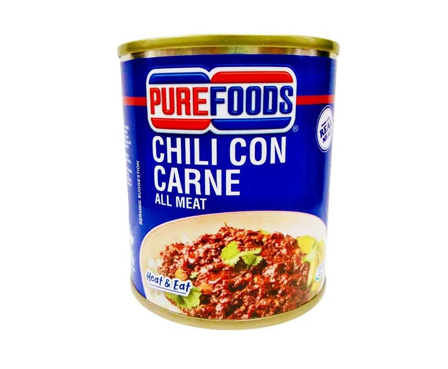 Purefoods Chili Con Carne All Meat 210g