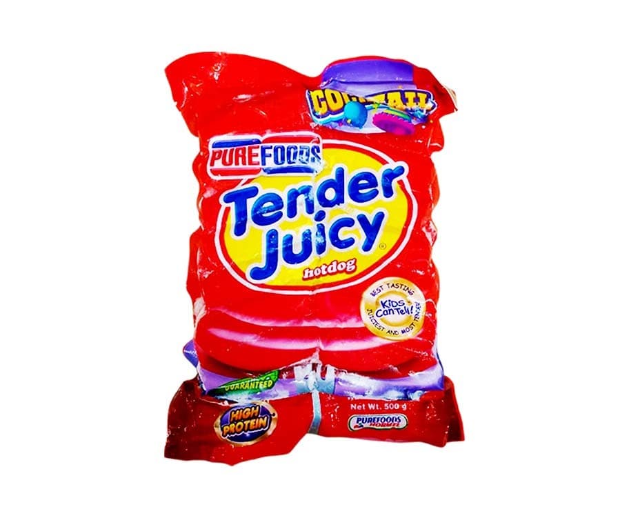 Purefoods Tender Juicy Cocktail Hotdog 500g