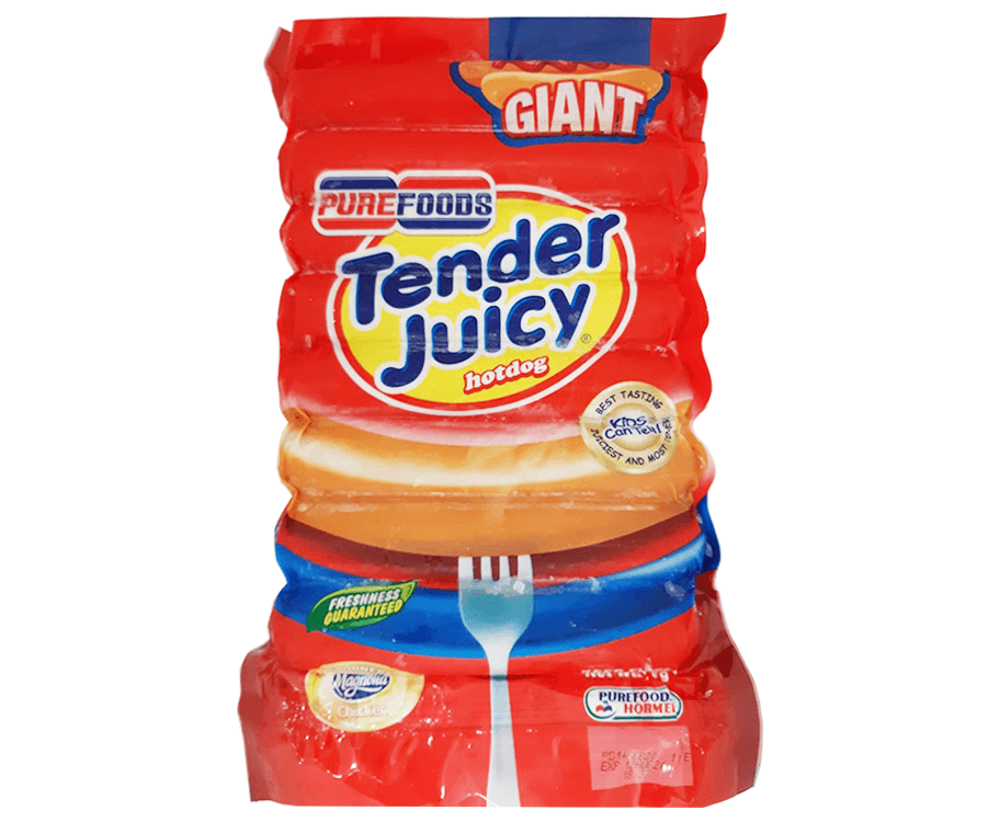 Purefoods Tender Juicy Giant Hotdog 1kg
